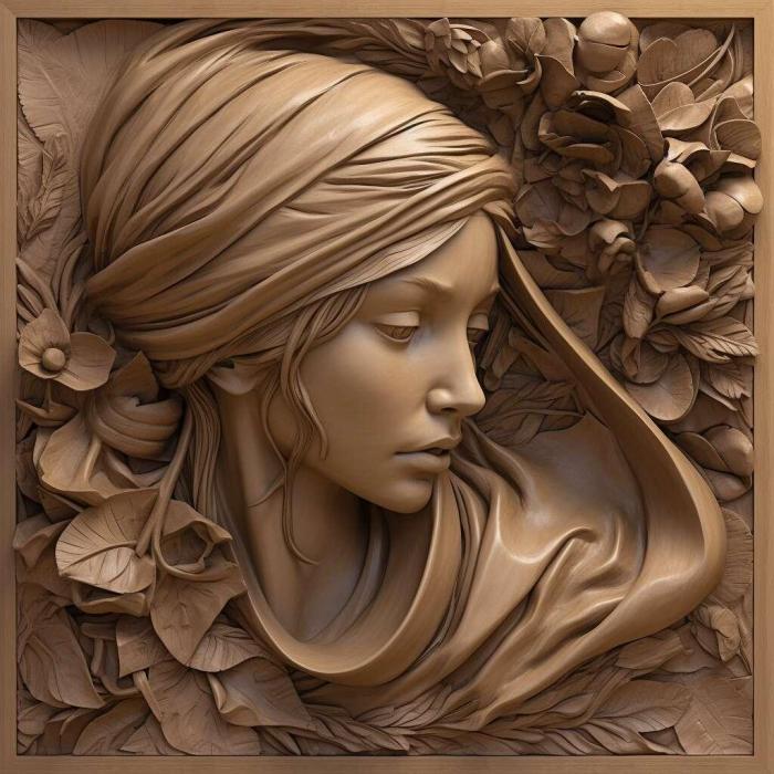 نموذج ثلاثي الأبعاد لآلة CNC 3D Art 